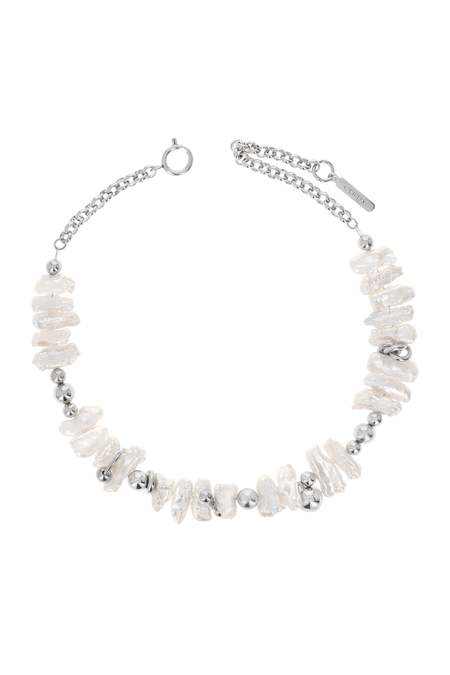Justine Clenquet Holly Necklace - Silver | Garmentory