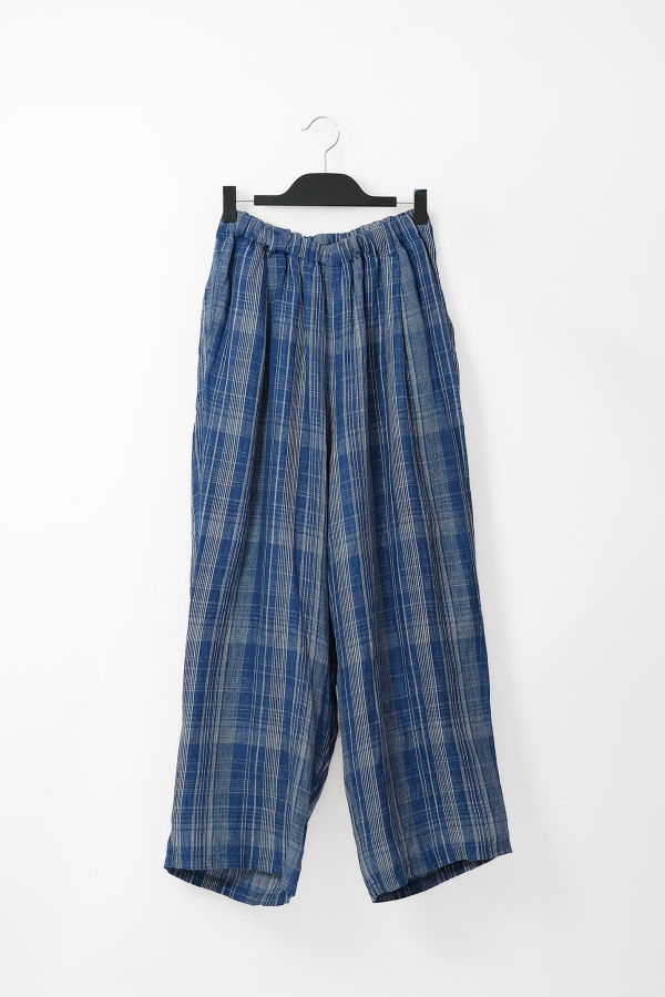 ICHI ANTIQUITES Check Pants