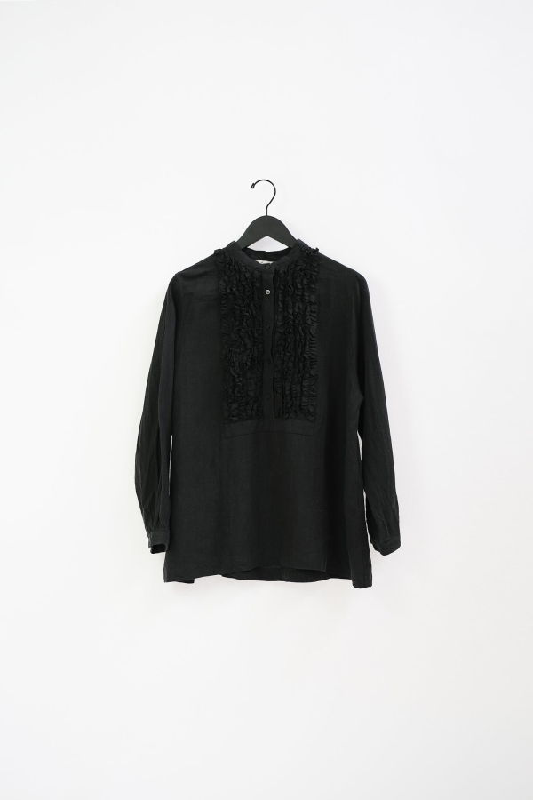 ICHI ANTIQUITES French Linen Shirt