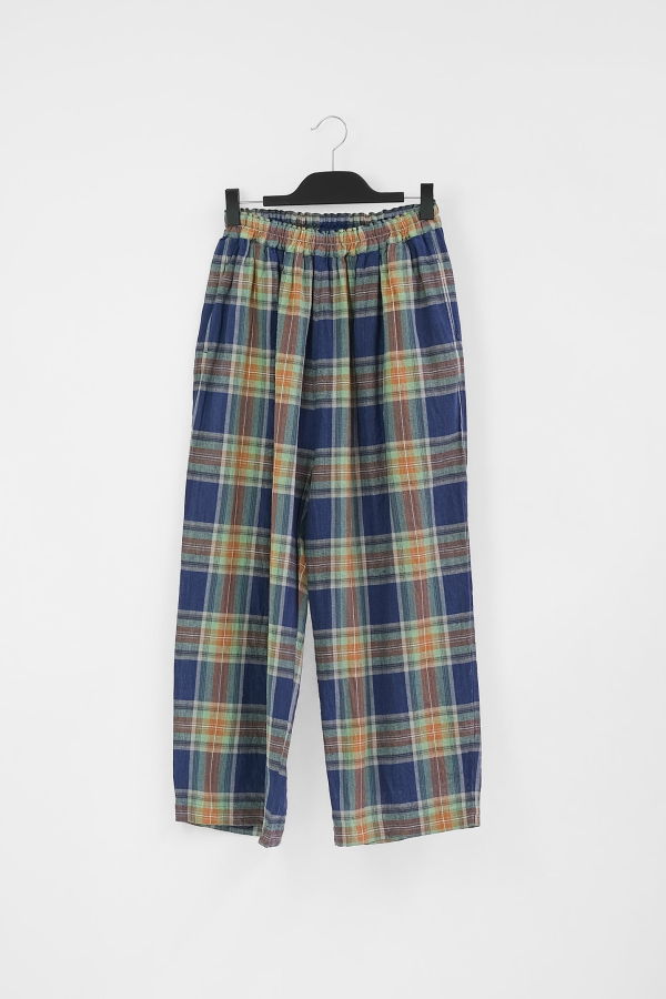 ICHI ANTIQUITES Tartan Pants