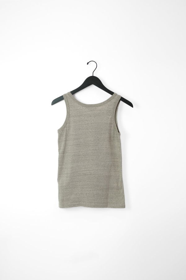 ICHI ANTIQUITES Undyed Cotton Tank