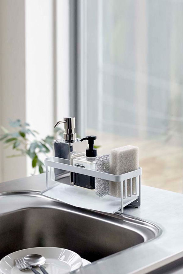 Yamazaki Home Sponge & Bottle Holder - Steel