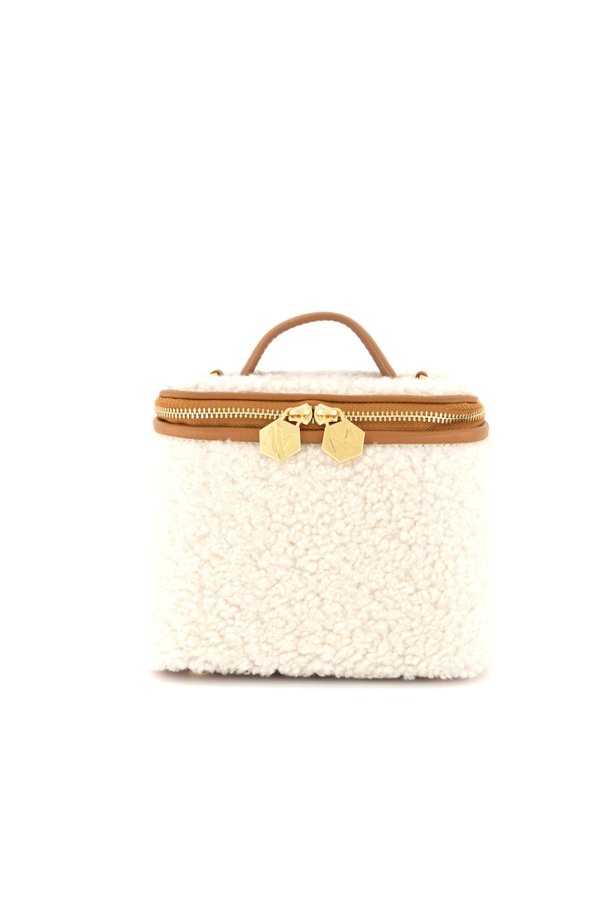 Maven Bag Betty Mini Fur Box Bag - Beige
