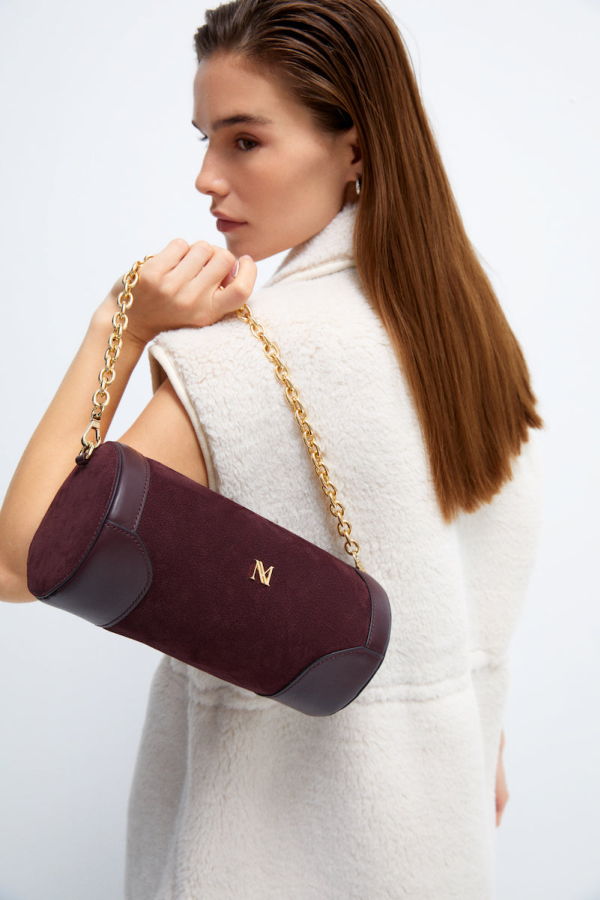 Maven Bag Caddy Shoulder Bag - Burgundy