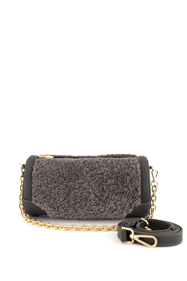 Maven Bag Caddy Fur Shoulder Bag