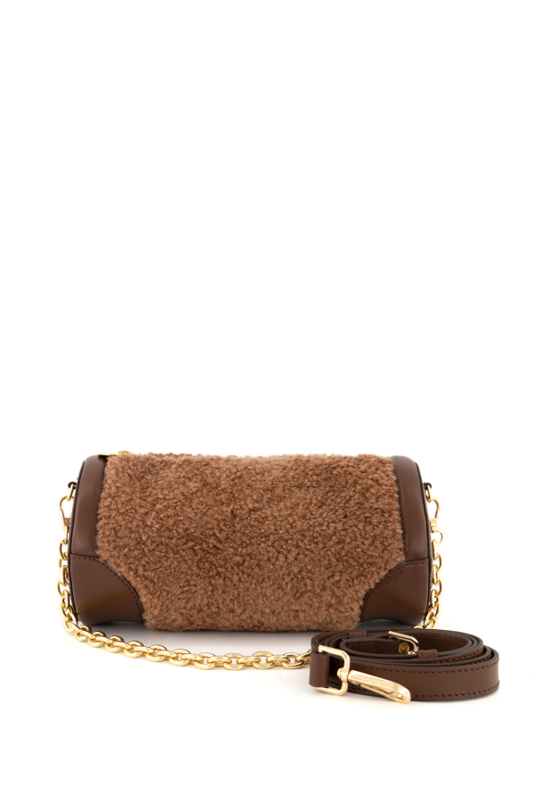 Maven Bag Caddy Fur Shoulder Bag - Brown