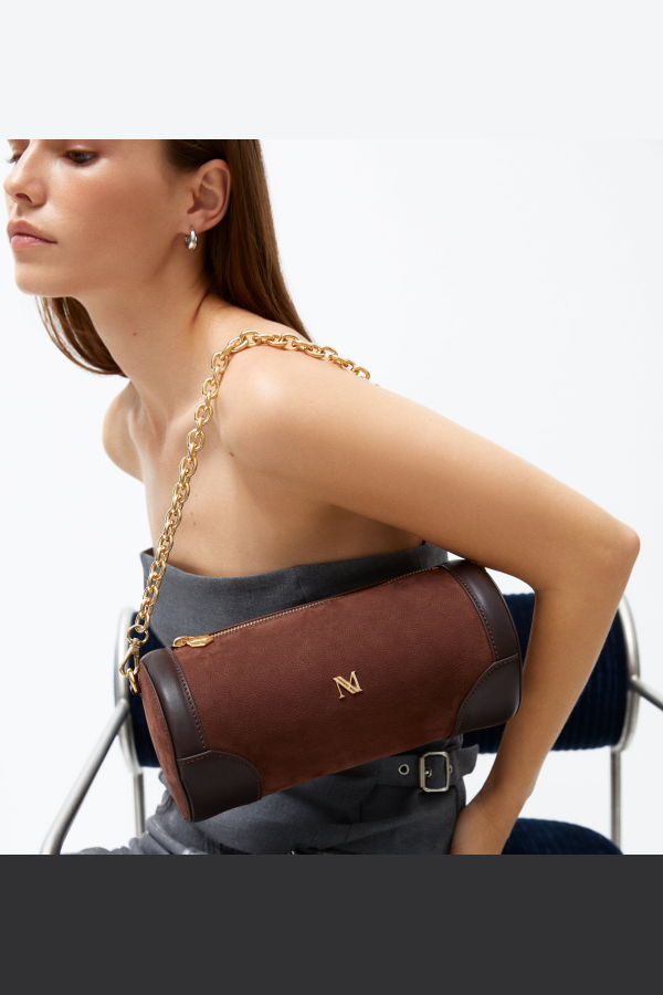 Maven Bag Caddy Shoulder Bag - Dark Brown