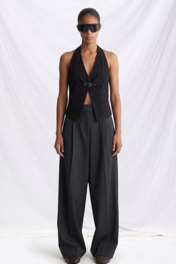 Assembly Denim Belted Vest
