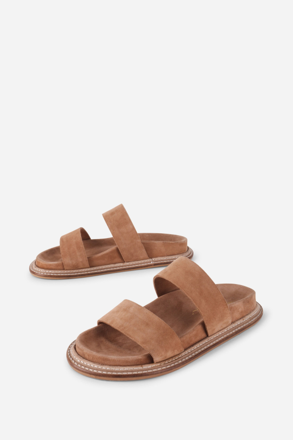 "INTENTIONALLY __________." Jasmine Flat Sandal