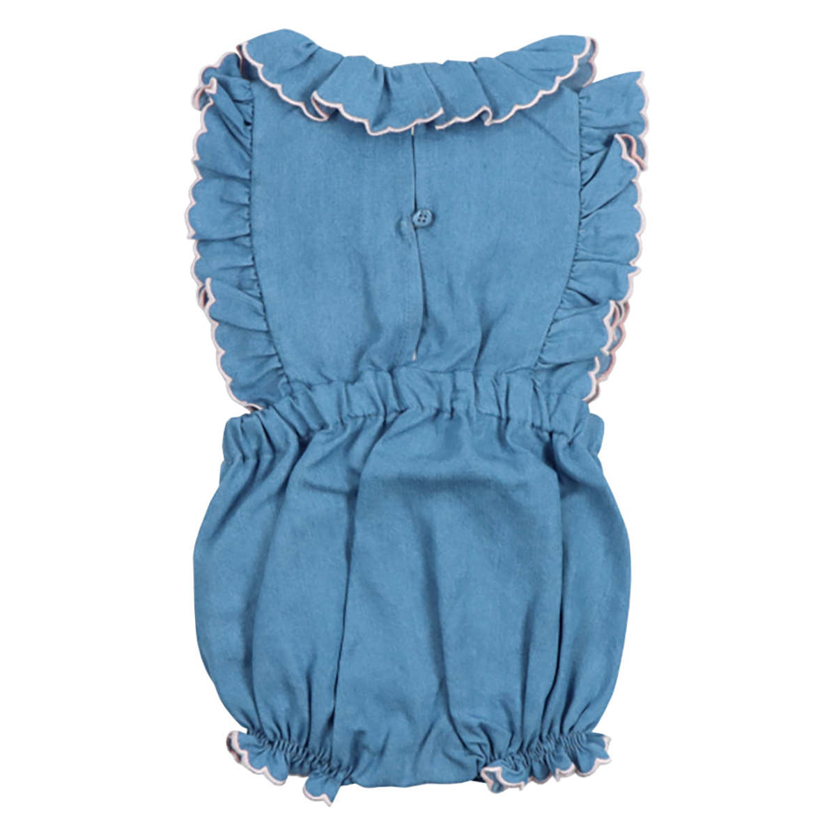 KIDS The New Society Baby Menta Romper - Blue - Image 2 of 2