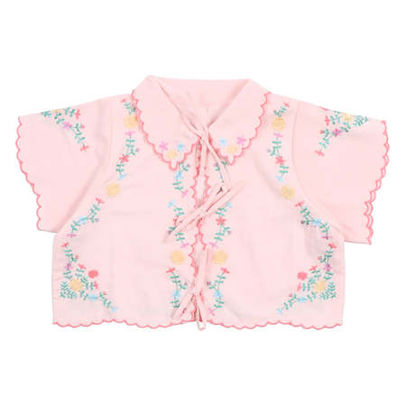 Kids Misha & Puff Child Director's Jacket - Buff Lattice Brown