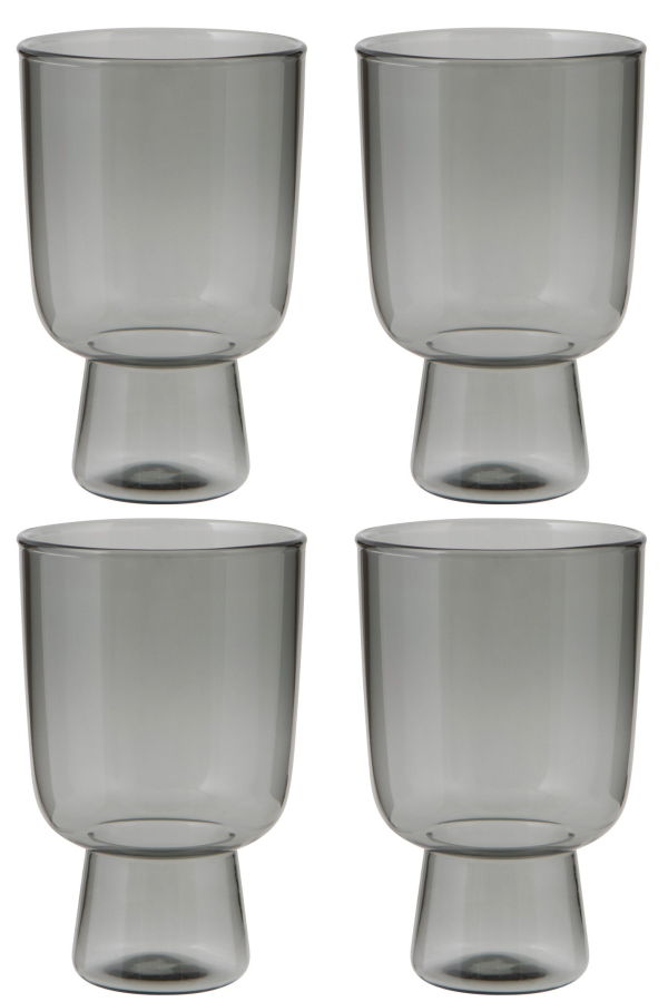 Danica Brands Set of 4 7 oz Pedestal Tumblers