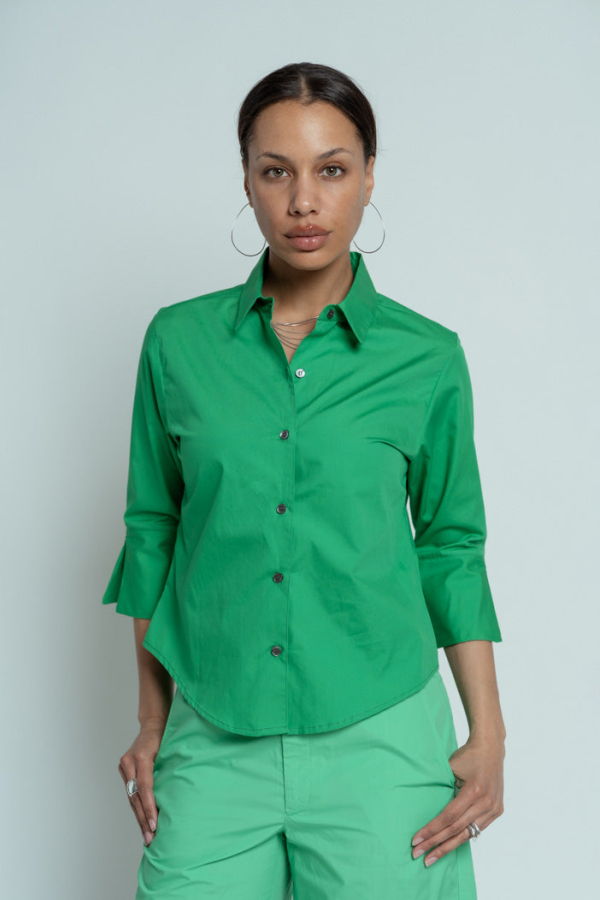 Mona Thalheimer Camille Shirt - Green