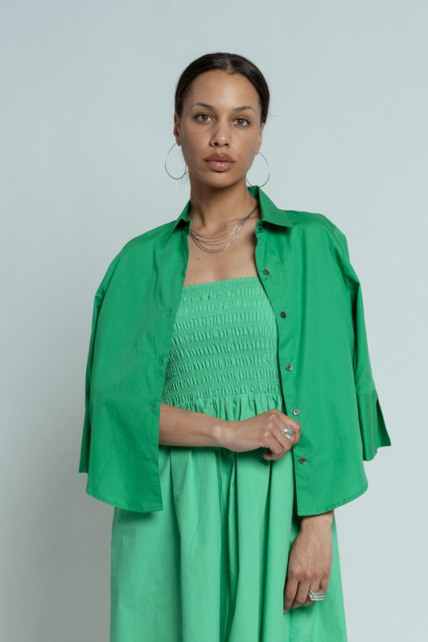 Mona Thalheimer Camille Shirt - Green