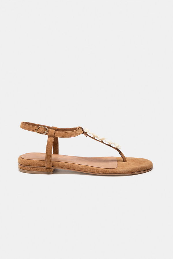 Naguisa Savina Flower Sandals