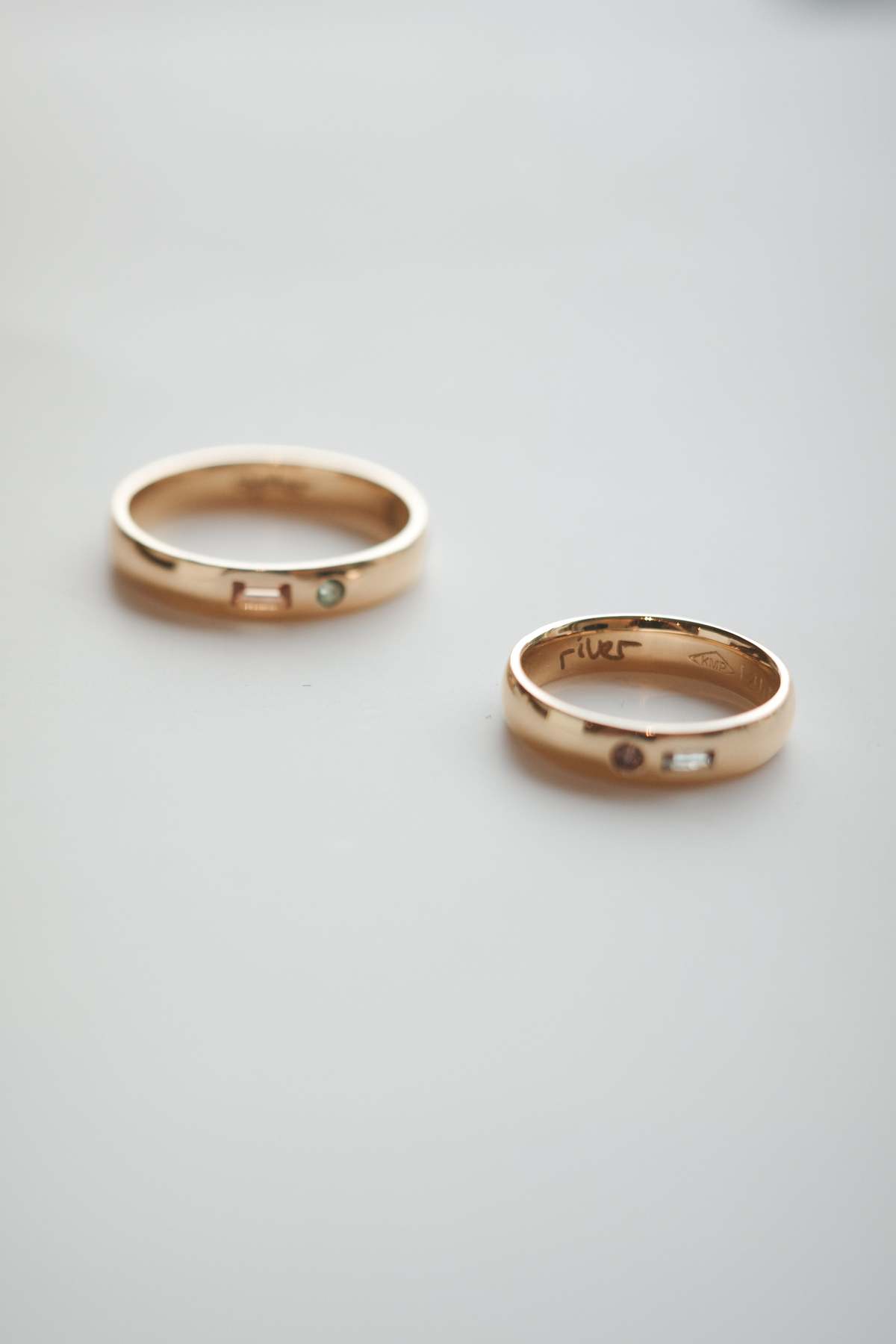 Odissea NY E & J Wedding Bands - Image 1 of 4