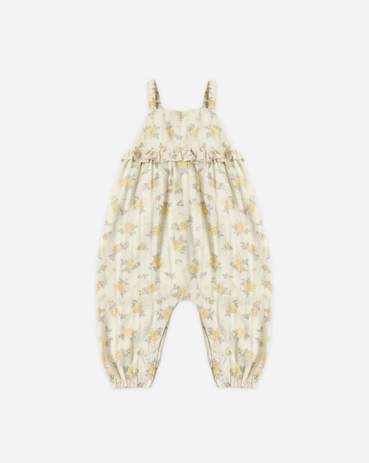 Rylee + Cru Kinsley Jumpsuit Lemon Ditsy Flower - Image 1 of 1