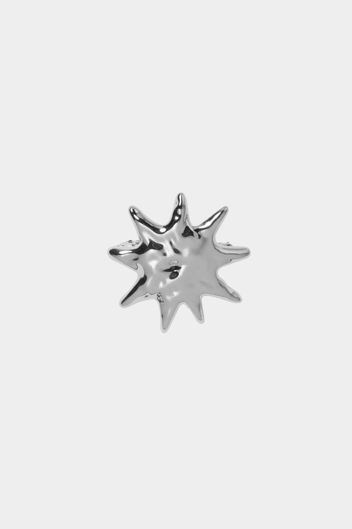 Wolf Circus Sun Barrette - Silver - Image 1 of 4