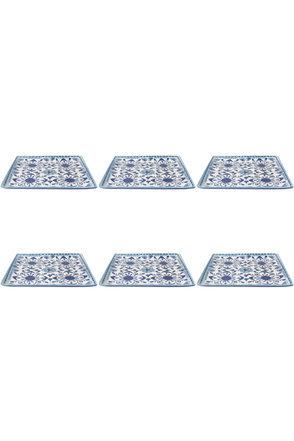 Danica Brands Set of 2 Porto Stamped Plate 10 Inch