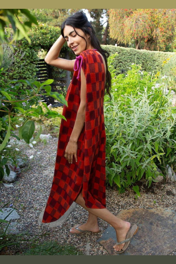LWN Quill Caftan - Cerise
