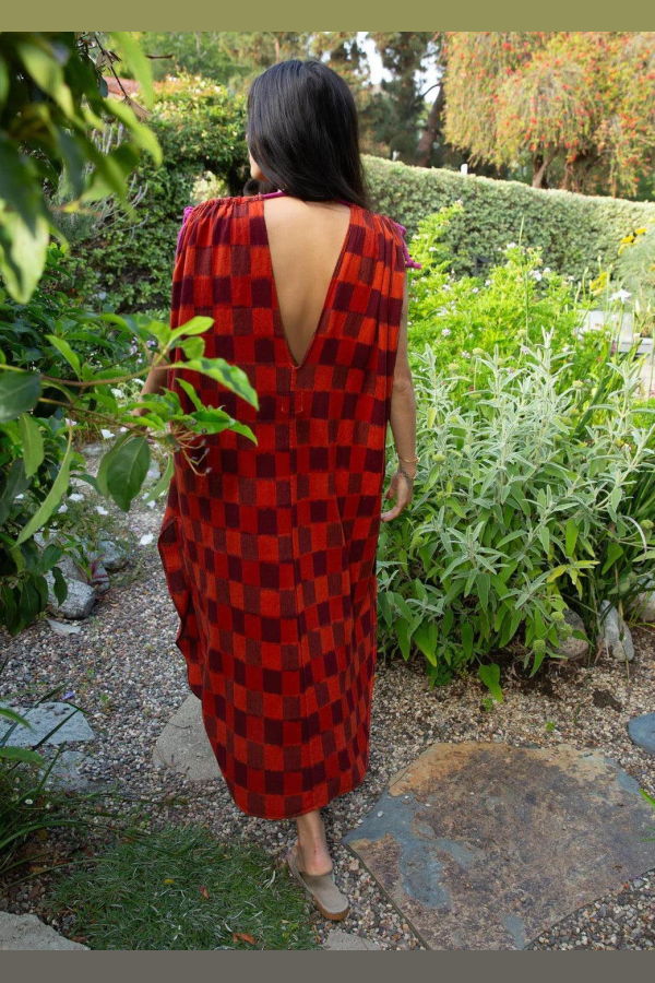 LWN Quill Caftan - Cerise