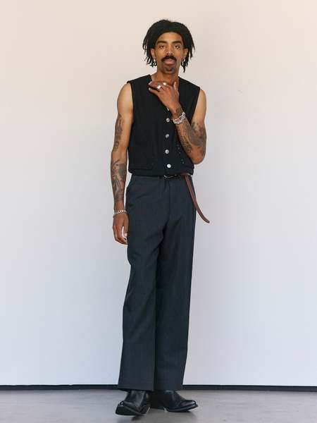 and wander Field Vest - Black | Garmentory