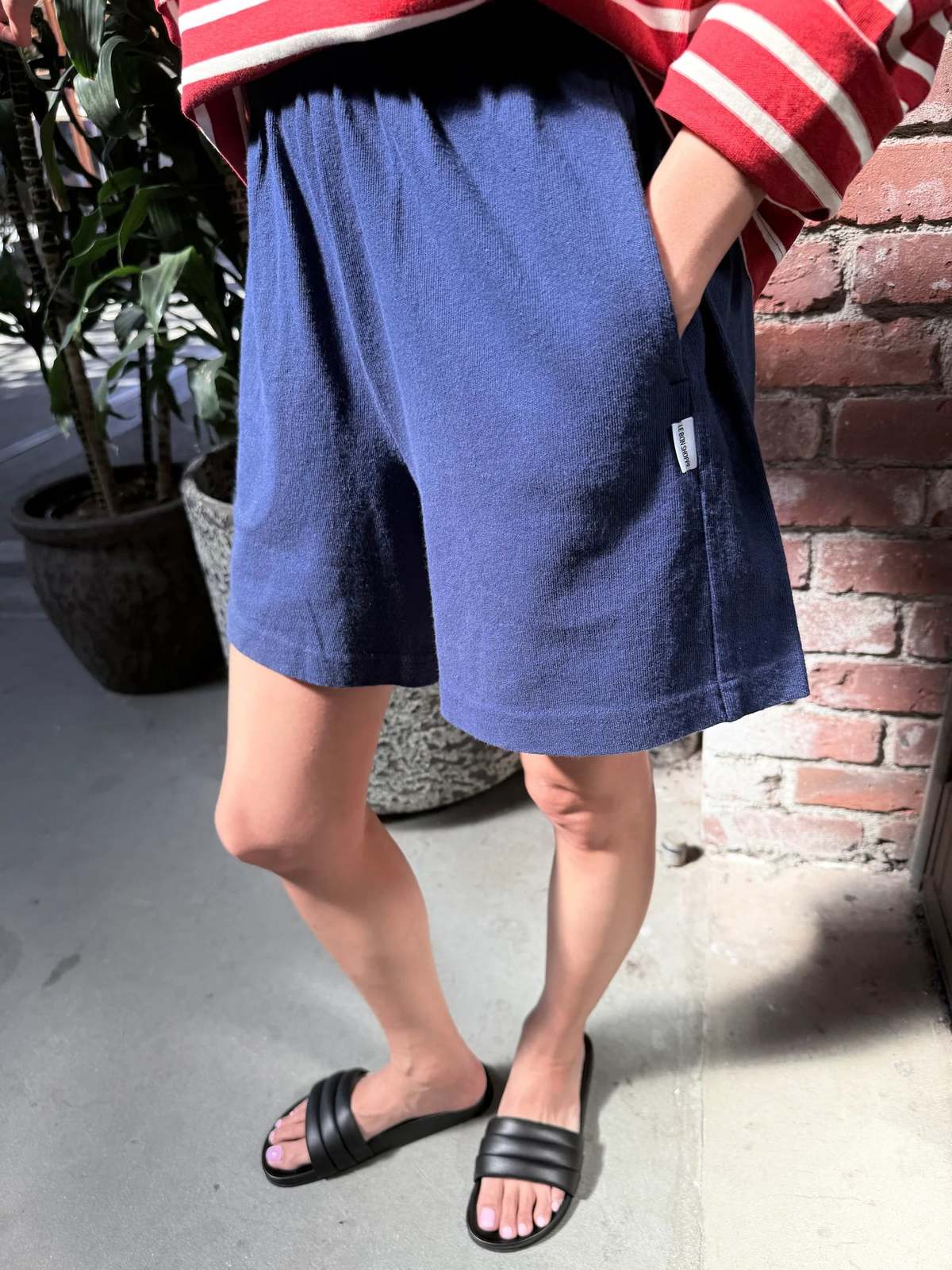 Le Bon Shoppe Flared Basketball Shorts - Image 1 of 2