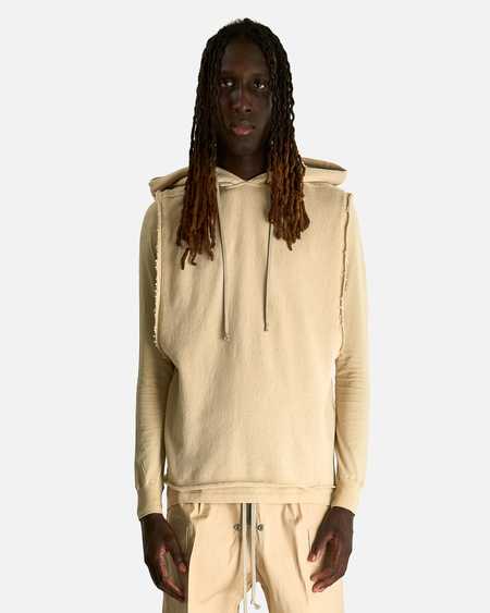 DRKSHDW by Rick Owens Asymmetric Zip-Up Hoodie - Black | Garmentory