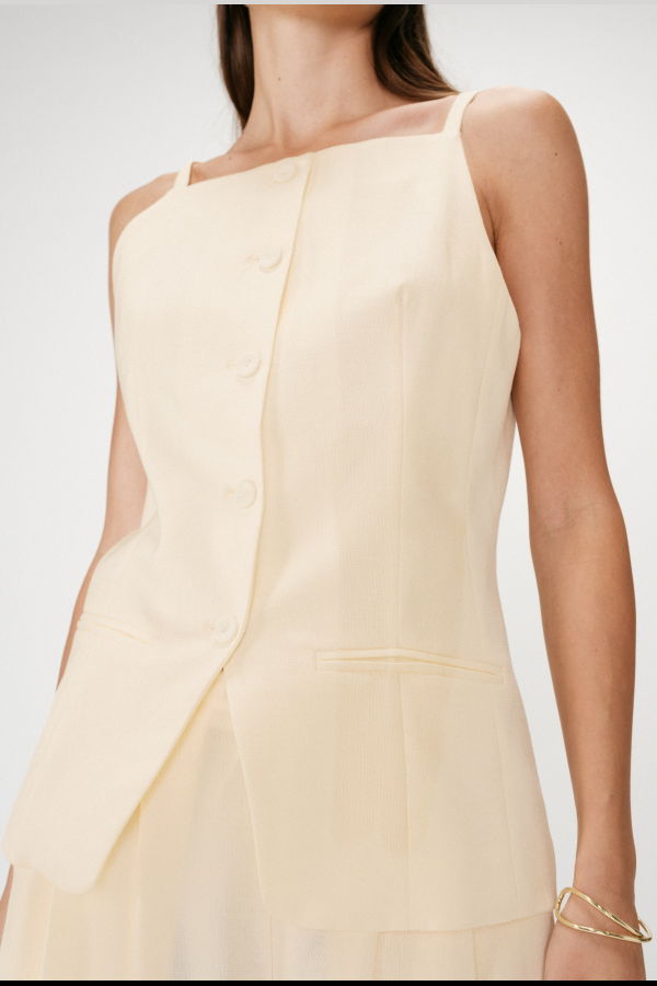 Grace & Mila Winston Vest - Yellow