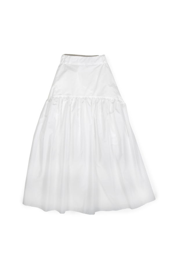 LWN Talis Typewriter Poplin Skirt