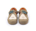 KIDS Donsje Qowi Pear Shoes - Sage Betting Leather - Thumbnail 1