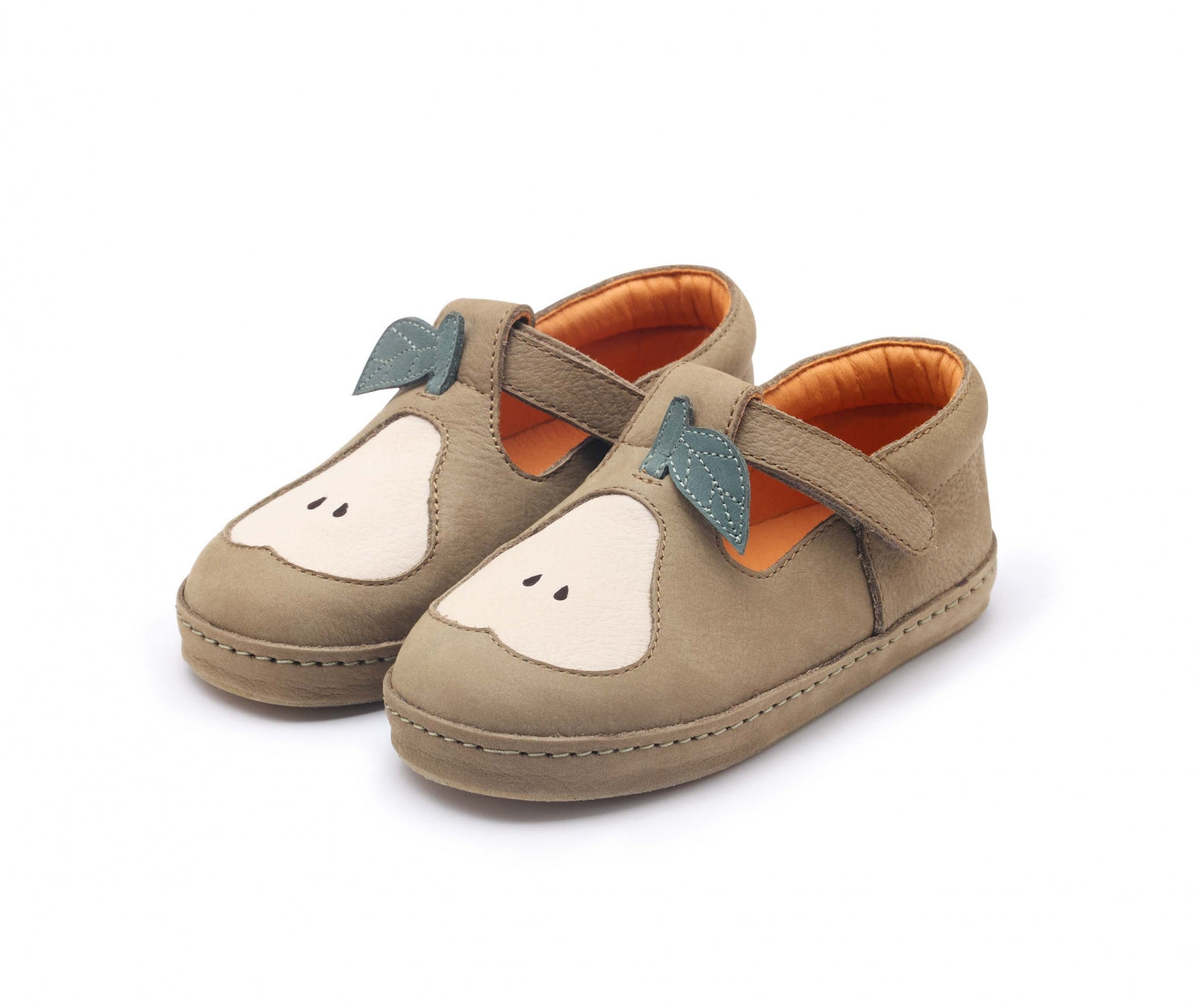 KIDS Donsje Qowi Pear Shoes - Sage Betting Leather - Image 3 of 6