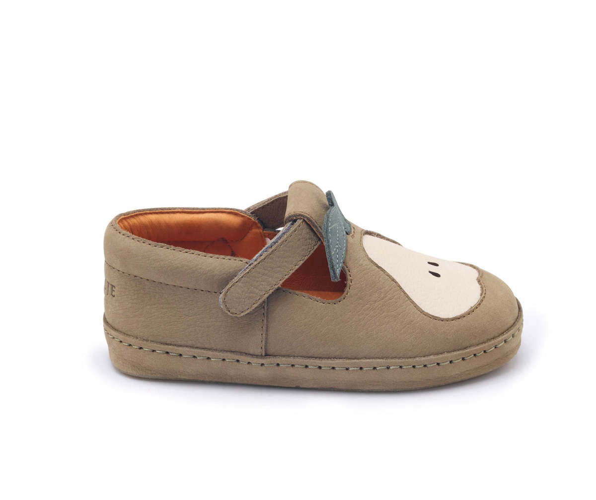 KIDS Donsje Qowi Pear Shoes - Sage Betting Leather - Image 4 of 6
