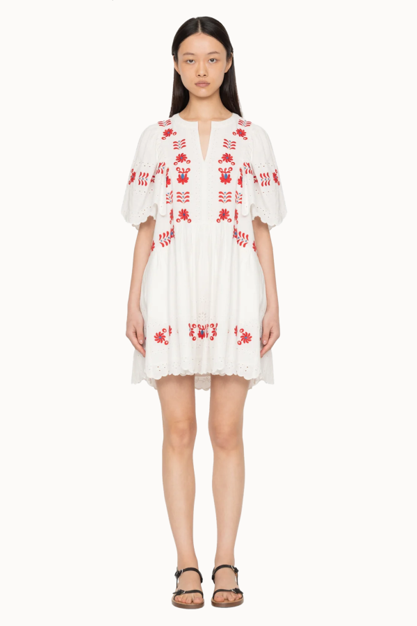 Sea NY Catharina Mini Dress - Cream