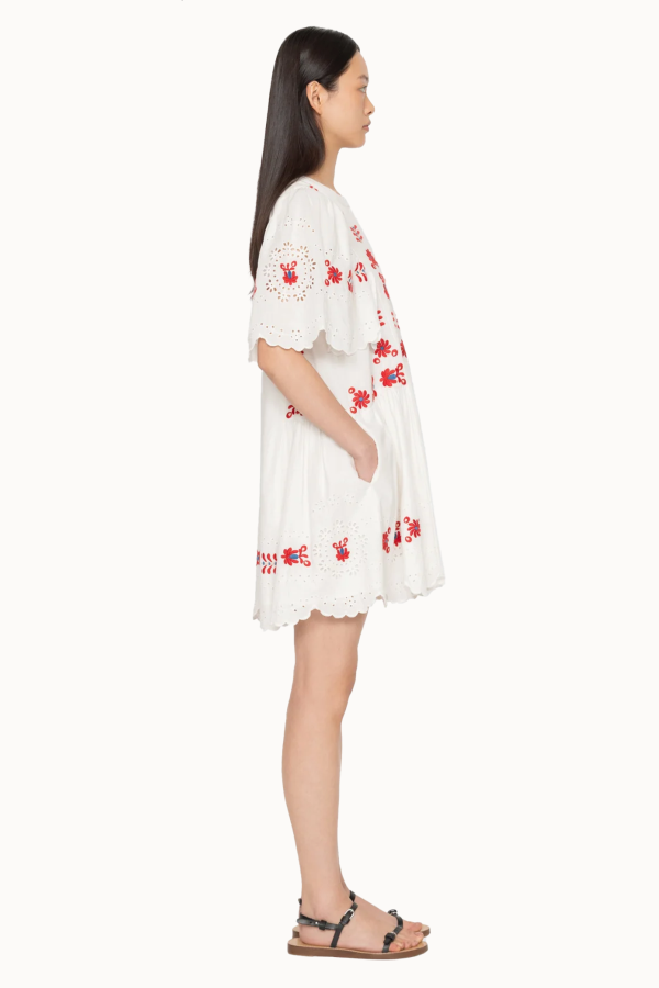 Sea NY Catharina Mini Dress - Cream