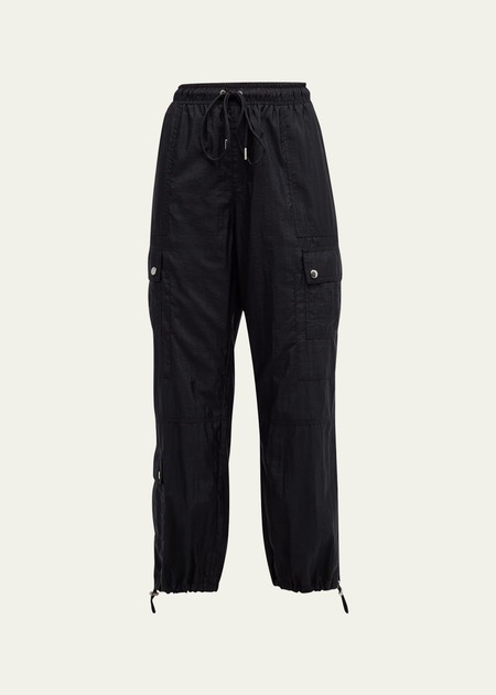 Chimala Military Drawstring Work Pants - Gingham Check | Garmentory