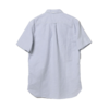 Beams Plus Button-Down Candy Stripe Short Sleeve Shirt - Thumbnail 3