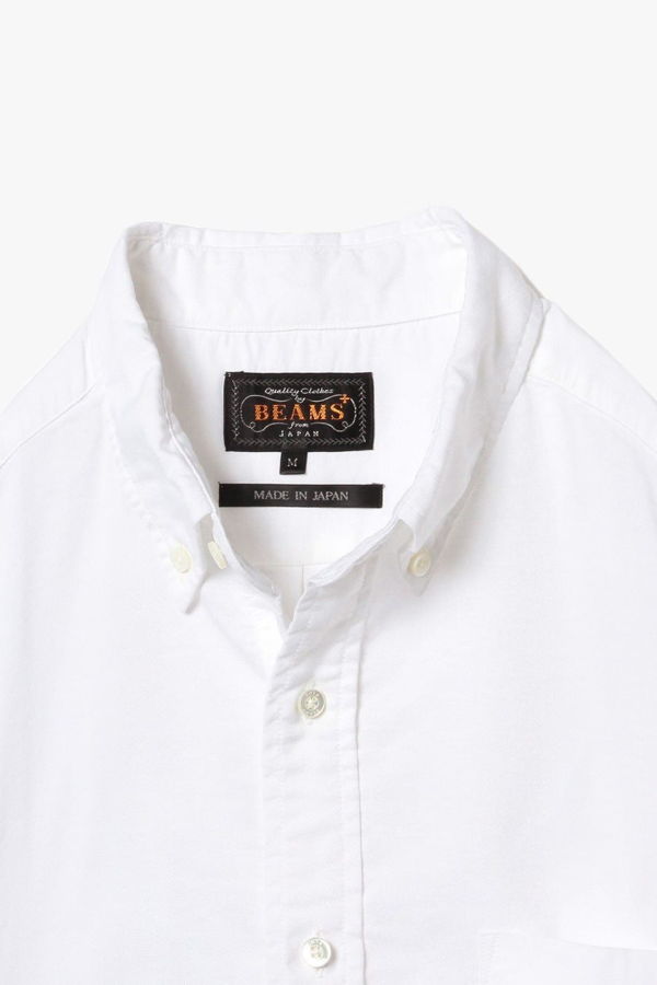 Beams Plus S/S B.D. Oxford Coolmax Shirt
