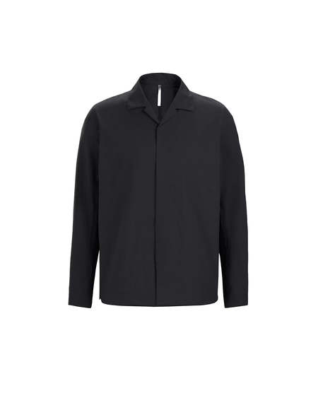 Veilance Frame SS Polo Shirt - Black | Garmentory
