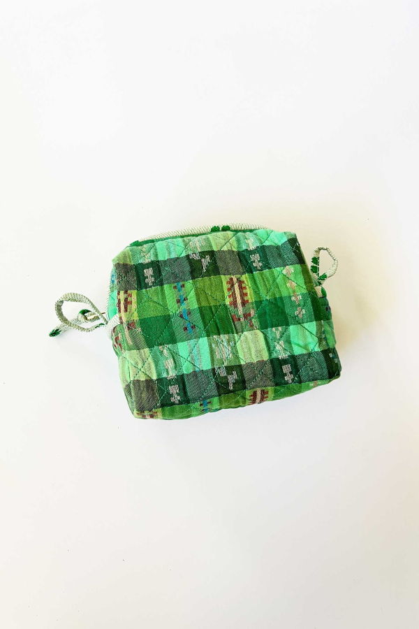 Ace & Jig Quilted Small Pouch - Garden