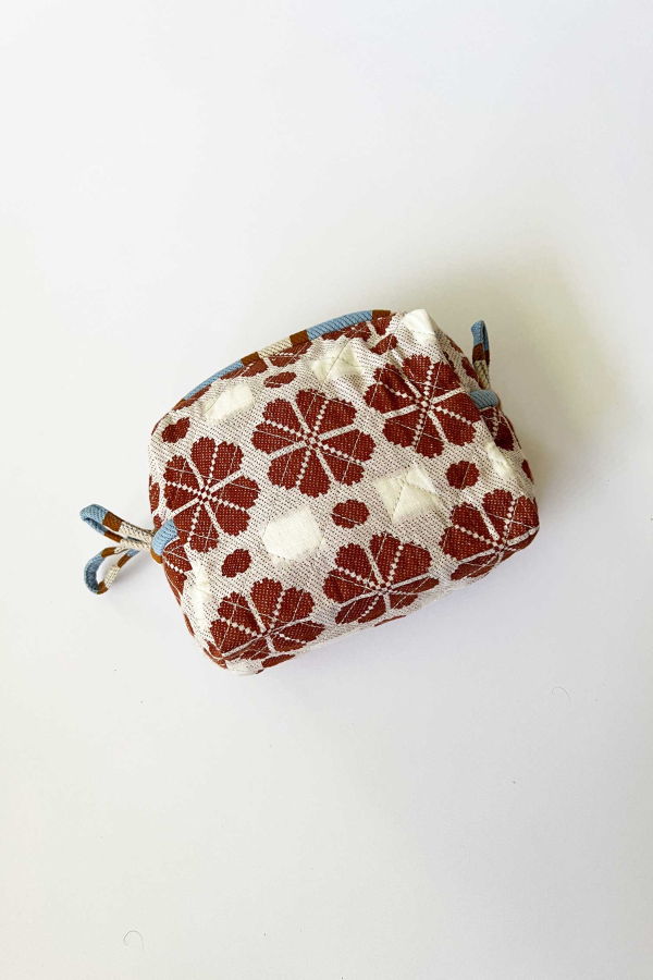 Ace & Jig Quilted Small Pouch - Wildflower