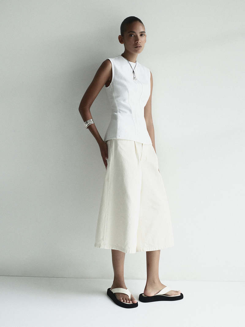 AGOLDE 80's Gaucho Short - Solar
