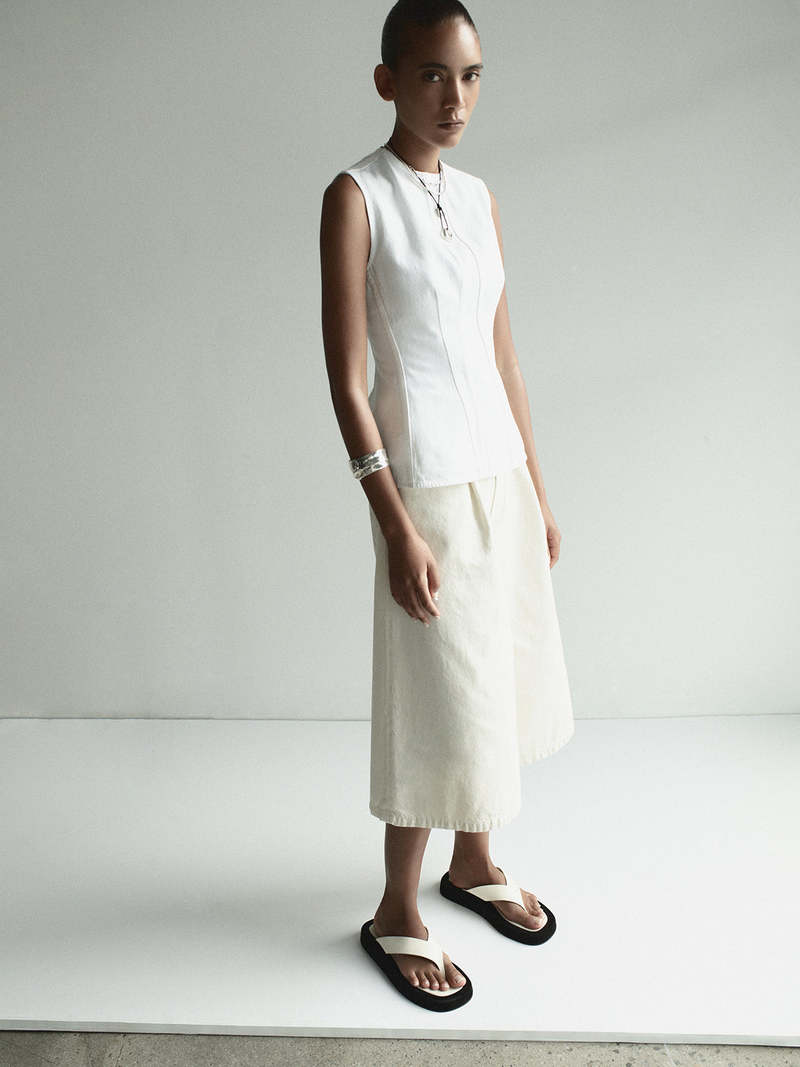 AGOLDE 80's Gaucho Short - Solar