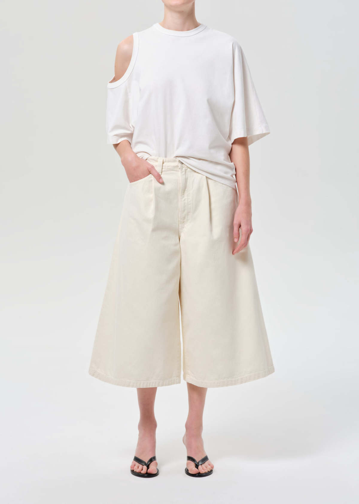 AGOLDE 80's Gaucho Short - Solar - Image 5 of 10