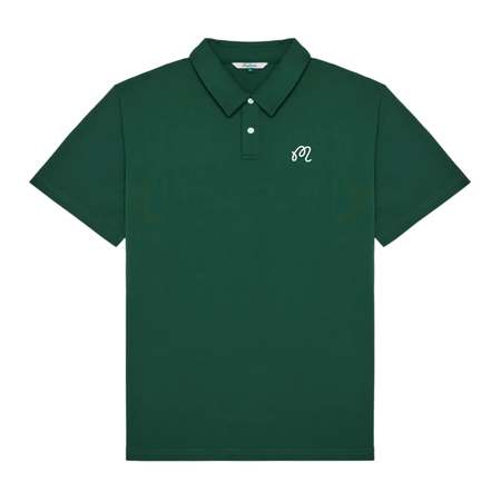 Maison Kitsuné Baby Fox Patch Regular Polo - Marble 0134 | Garmentory
