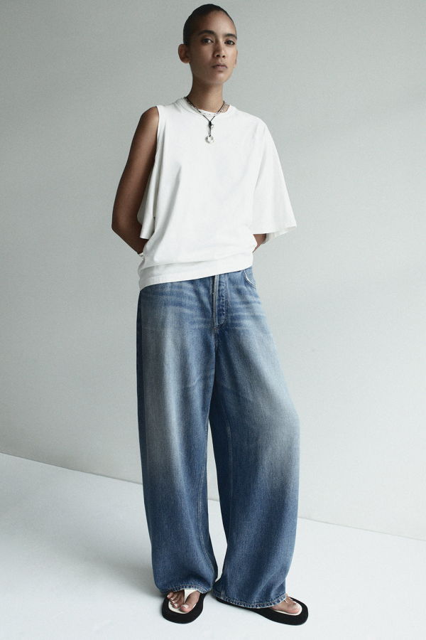 AGOLDE Rounded Baggy Jeans - Expression