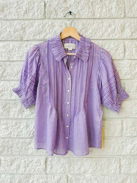 Sea NY Mable Cambric S/SLV Smocked Top | Garmentory