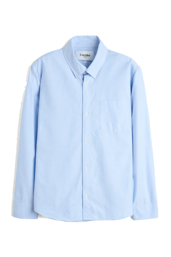 Corridor Oxford L/S Shirt - Chambray