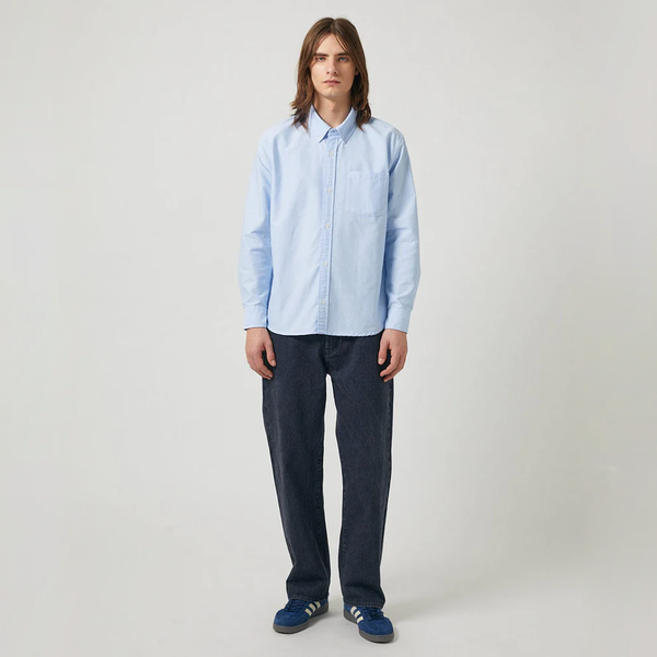 Corridor Oxford L/S Shirt - Chambray