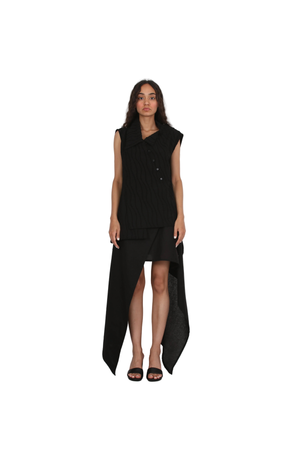 Solouk Eclipsed Layered Skirt